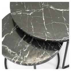 Clearance Bijzettafel set Romeo Bijzettafels|Salontafels Chevron-Right