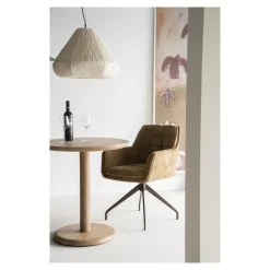 Hot Bistrotafel Florent rond - naturel Eettafels Chevron-Right