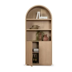 Outlet Boekenkast rond Santino Wandplanken|Boekenkasten