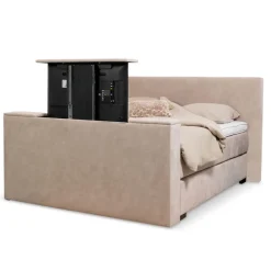 Online Boxspring Media met TV-lift Boxsprings|Twijfelaars