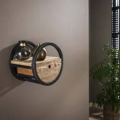Best Circle Wandschap Ø30 cm* Wandplanken