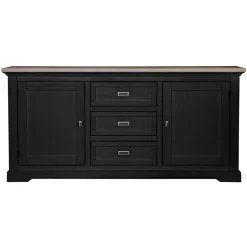 Clearance Dressoir Toulouse Noir Dressoirs