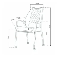 Sale Eetkamerstoel Army Eetkamerstoelen