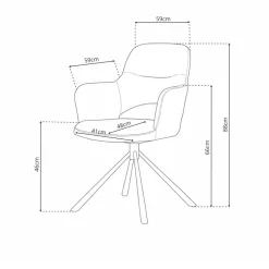 Discount Eetkamerstoel Kevin Eetkamerstoelen