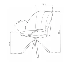Discount Eetkamerstoel Levie Eetkamerstoelen