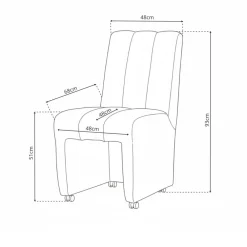 Sale Eetkamerstoel Liam Eetkamerstoelen