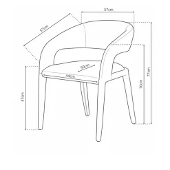 New Eetkamerstoel Lott Eetkamerstoelen
