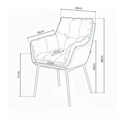 Best Eetkamerstoel Luca Eetkamerstoelen
