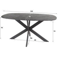 Clearance Eettafel Elise Eettafels Chevron-Right