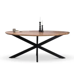 Sale Eettafel Loft ovaal Eettafels Chevron-Right