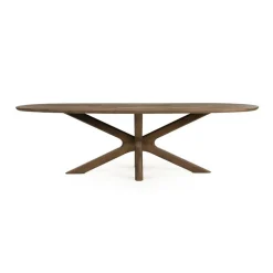 Best Eettafel Tycho 260x110 cm - lichtbruin Eettafels Chevron-Right