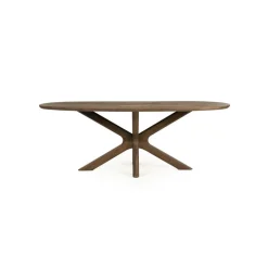 Hot Eettafel Tycho 210x110 cm - lichtbruin Eettafels Chevron-Right