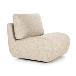 Hot Fauteuil Lucia - taupe Donna Fauteuils