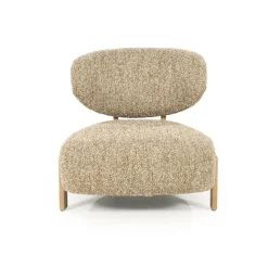 Outlet Fauteuil Reza naturel - taupe Bay Fauteuils