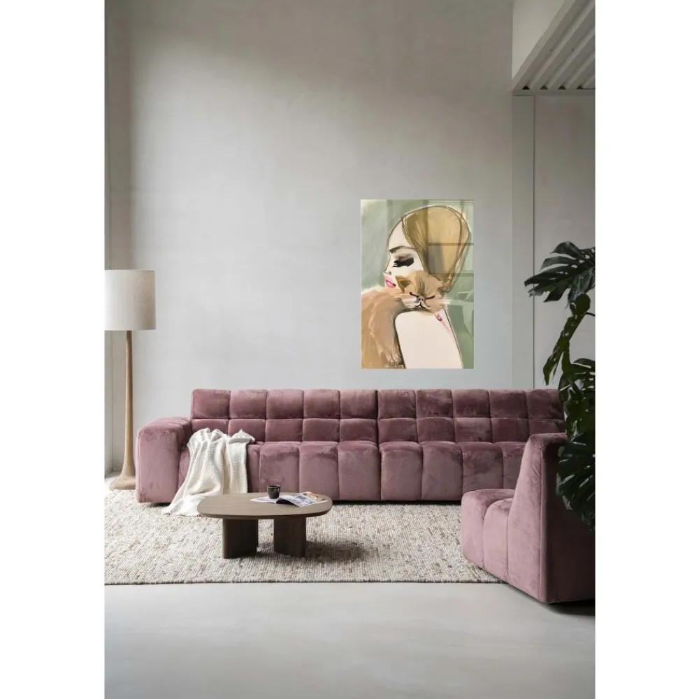 Online Glasschilderij Lily Rose Depp x Pumpkin Schilderijen