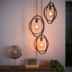 Hanglamp Around 3-lichts getrapt Hanglampen