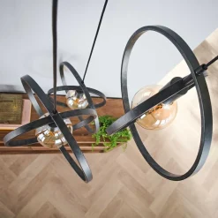 Hanglamp Around 3-lichts getrapt Hanglampen