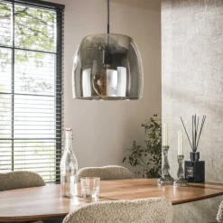 Clearance Hanglamp Drift Glass 1L Hanglampen
