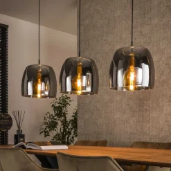 Outlet hanglamp Drift Glass 3L Hanglampen
