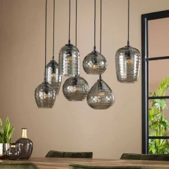 Clearance Hanglamp Hexagon Mix 7-lichts Hanglampen