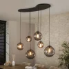 Discount Hanglamp 6L Stellar Black Hanglampen
