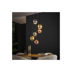 Online Hanglamp Metal print, 6-lichts Hanglampen