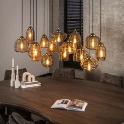 New Hanglamp Rib glass Hanglampen