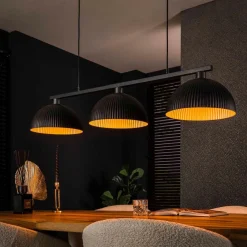 Hanglamp Ribbel 3-lichts Hanglampen