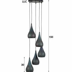 Hanglamp Sven 5-lichts Hanglampen