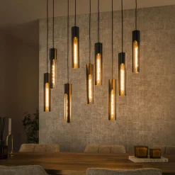 Hot Hanglamp Tube 5+4 Lichts Hanglampen