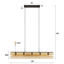 Best Hanglamp Tube 5L Hanglampen