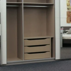 Ladeninzet Carré 90 cm 3LA met uitsparing Kastaccessoires