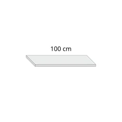 Clearance Legplank Bali 100 cm Kastaccessoires