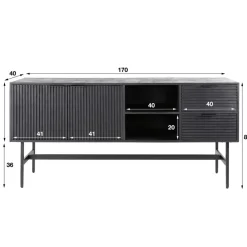 Clearance Marina Dressoir Dressoirs