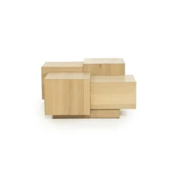 Hot Salontafel Quinten vierkant - naturel Salontafels Chevron-Right