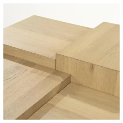 Hot Salontafel Quinten vierkant - naturel Salontafels Chevron-Right
