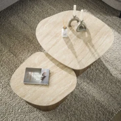 Salontafel set/2 Romano kiezel Salontafels Chevron-Right