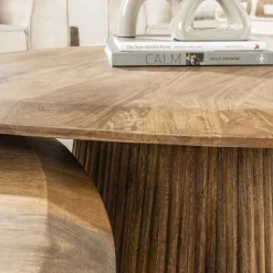 New Salontafel set/2 wave driehoekig blad Salontafels Chevron-Right