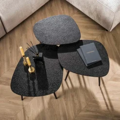Online Salontafel vierhoekig metallic, set van 3 Salontafels Chevron-Right