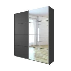 Clearance Schuifdeurkast Carré 181 cm Schuifdeurkasten