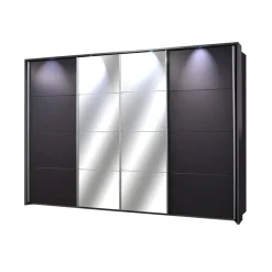 Clearance Schuifdeurkast Synchroon 315 cm Schuifdeurkasten