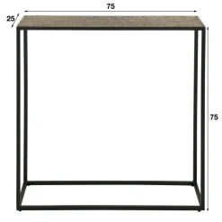 Clearance Sidetable Iron Metallic Sidetables