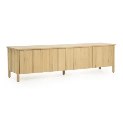 Discount TV meubel Jake 4 drs. - naturel Tv-Meubels