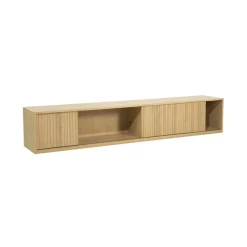 Outlet TV meubel Milo 240 cm - naturel Tv-Meubels