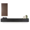 New TV-meubel Alessio | Zwevend incl. haard & schouw Tv-Meubels