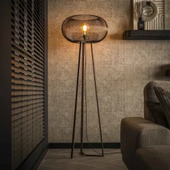 Best Vloerlamp Copper Twist 3-poot Vloerlampen