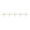 Outlet Wall coat rack Matto 5 - beige Wanddecoratie|Kapstokken