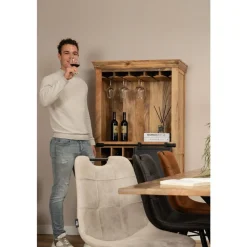 Wijnkast Loft Wijnkasten|Buffetkasten
