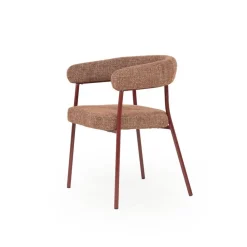 Yovi - burgundy Eetkamerstoelen