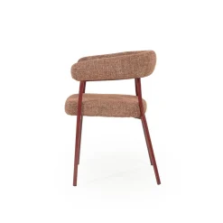 Yovi - burgundy Eetkamerstoelen